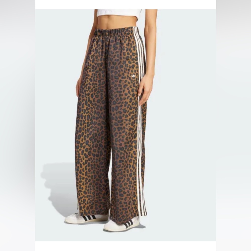 Adidas Originals Wide Leg Satin Pants